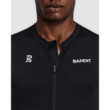 Bandit Geomesh 2-Way Zip Run Top Heren | trrail.com