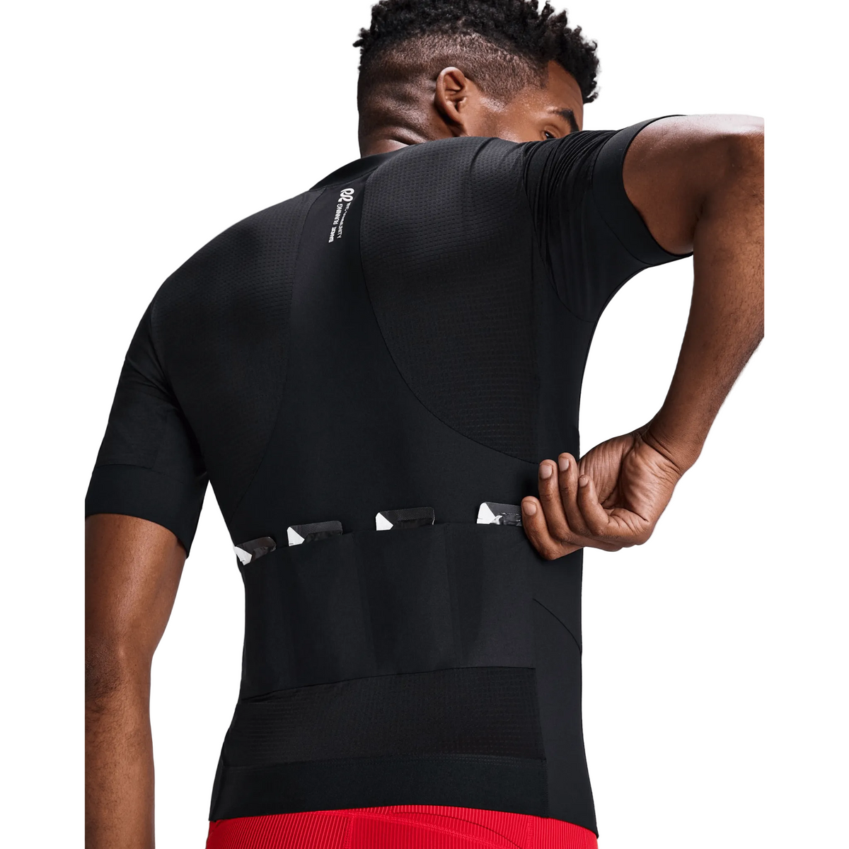 Bandit Geomesh 2-Way Zip Run Top Heren | trrail.com