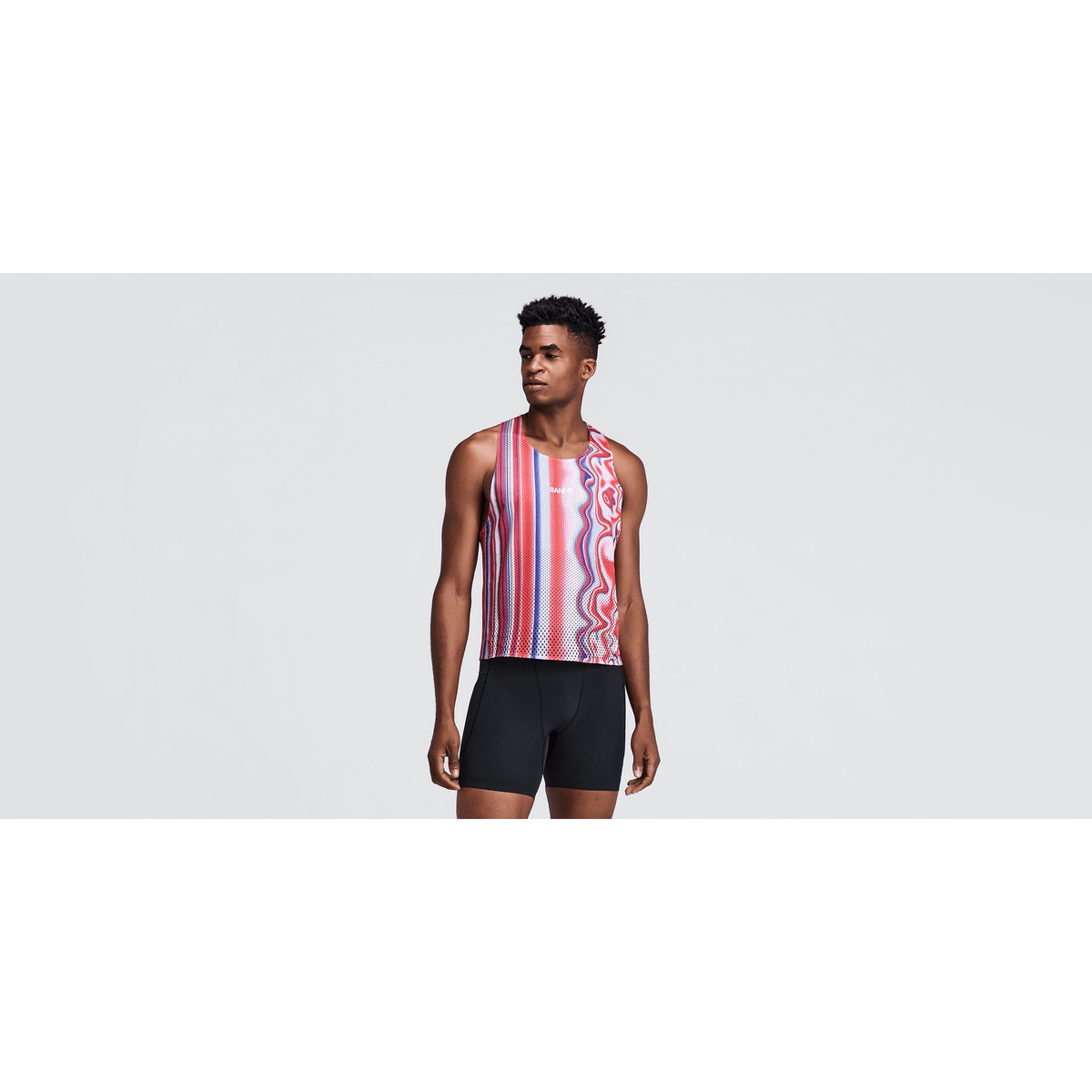 Bandit Shredder Shorty Race Singlet Heren | trrail.com