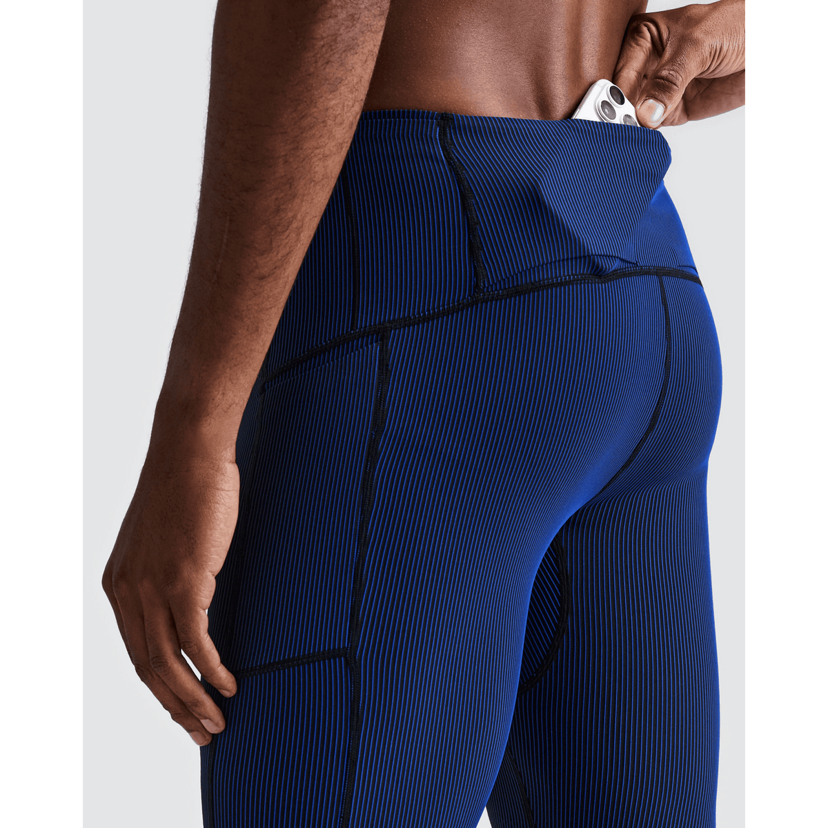 Bandit Striped Cadence Half Tights Heren | trrail.com
