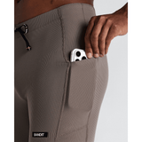 Bandit Striped Cadence Quarter Tights Heren - trrail.com