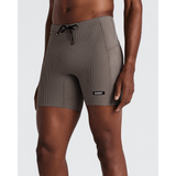 Bandit Striped Cadence Quarter Tights Heren - trrail.com