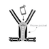 Bee Safe | Led Harness USB-C met Phone-Pocket | Reflectievest | trrail.com