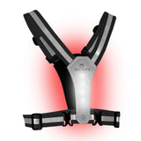 Bee Safe | Led Harness USB-C met Phone-Pocket | Reflectievest | trrail.com