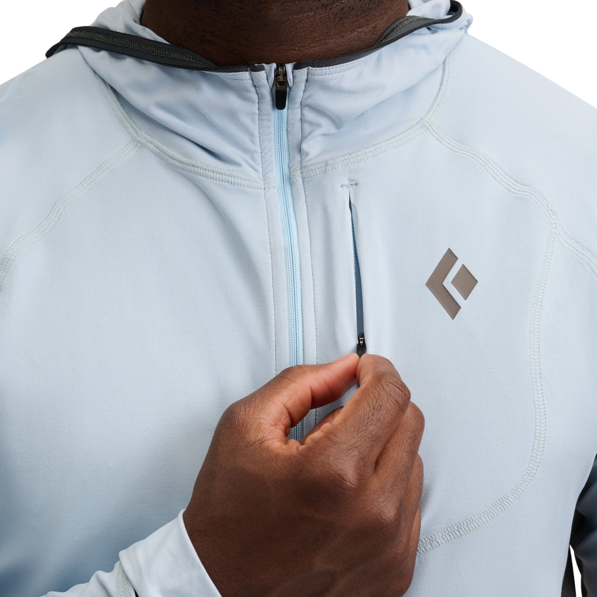 Black Diamond Alpenglow Pro Sun Hoody Heren | trrail.com