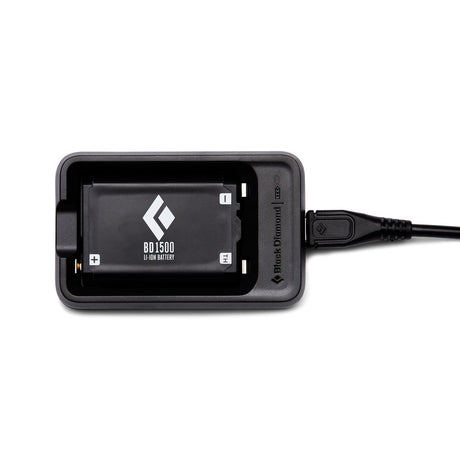Black Diamond | BD 1500 Battery & Charger | Accu met Oplader | trrail.com
