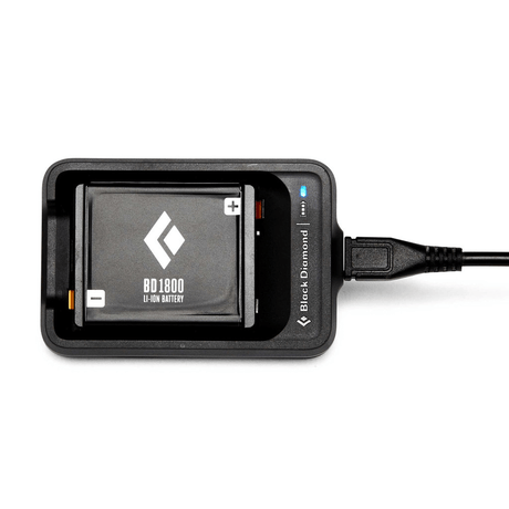 Black Diamond | BD 1800 Battery & Charger | Accu met Oplader | trrail.com