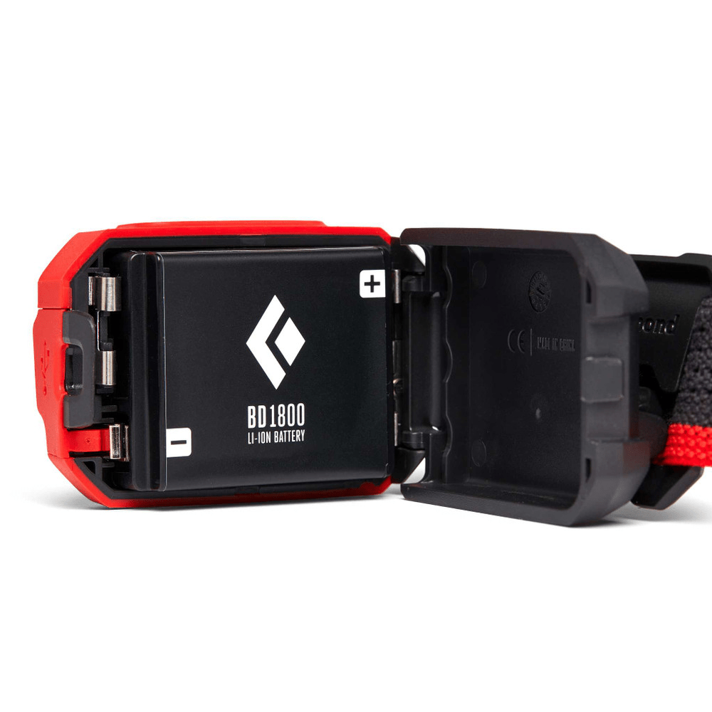 Black Diamond | BD 1800 Battery & Charger | Accu met Oplader | trrail.com
