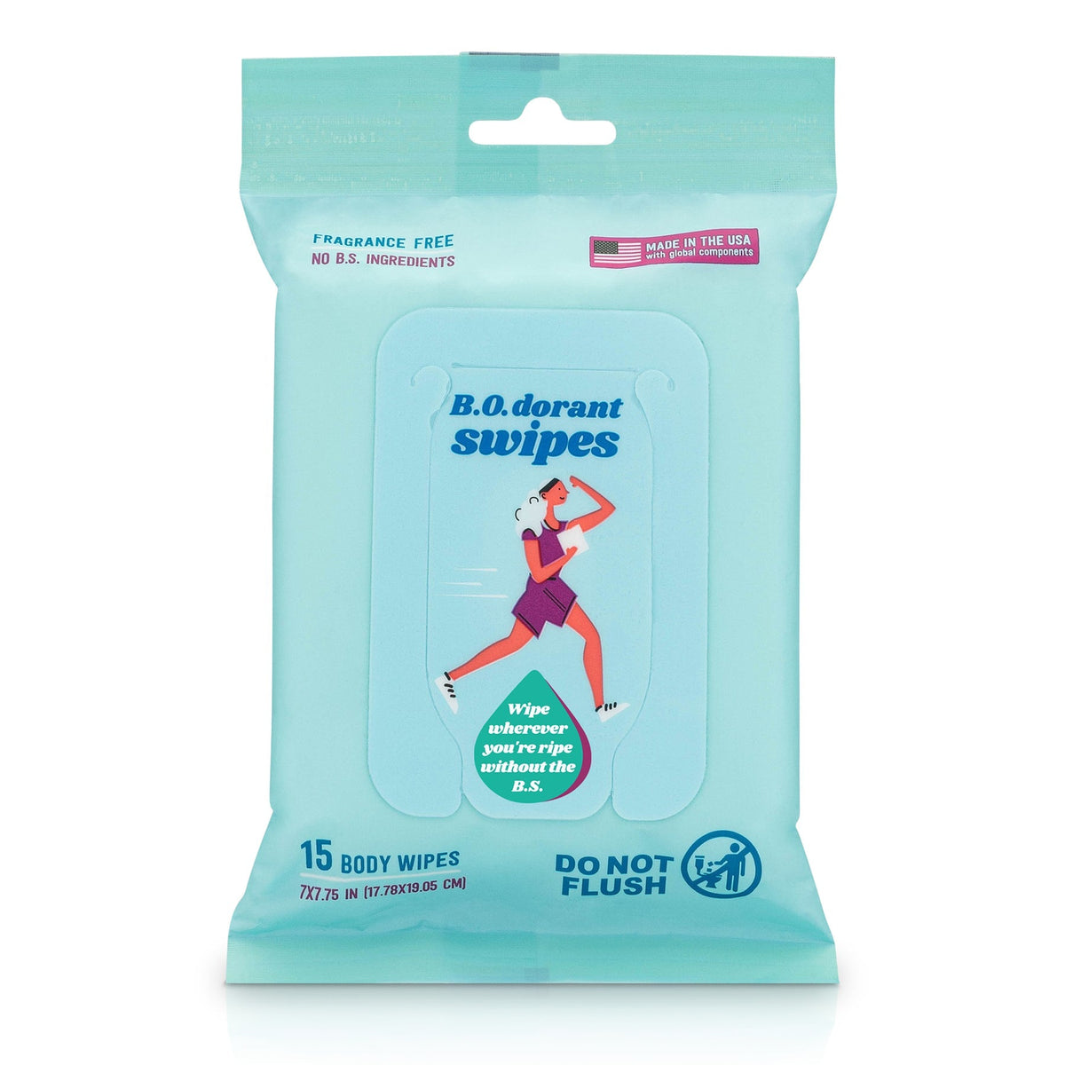 Butt Napkins B.O.dorant Swipes | trrail.com