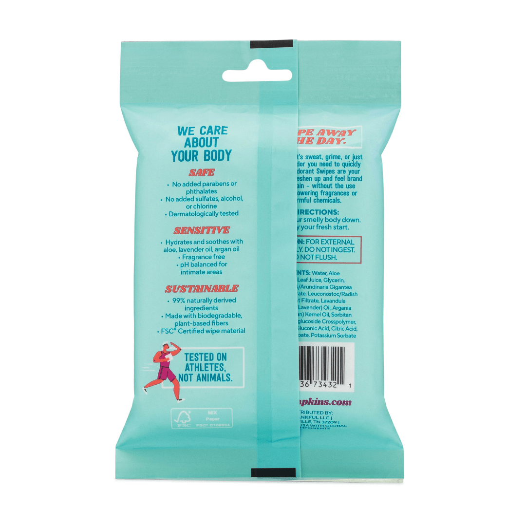 Butt Napkins B.O.dorant Swipes | trrail.com