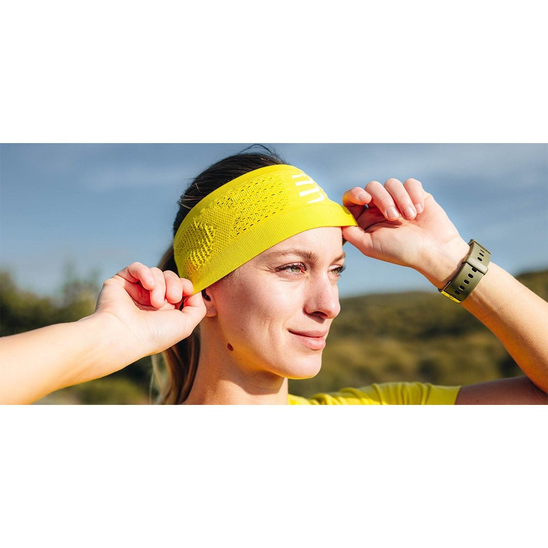 Compressport | Headband On/Off 2.0 | Unisex Hoofdband - trrail.com