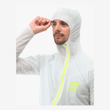 Compressport | Hurricane Waterproof Jacket 10/10 | 2.5-Laags Regenjas | Heren (10k) | trrail.com