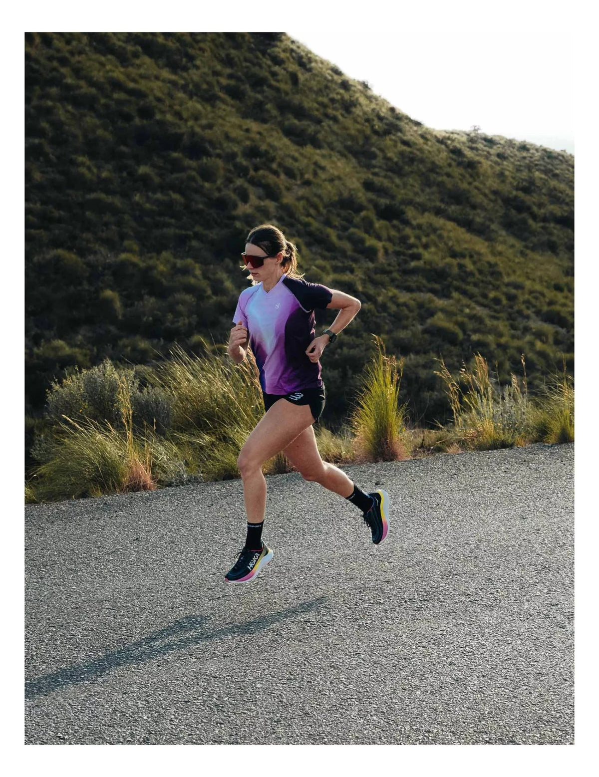 Compressport Pro Racing Socks Run V4.0 High | trrail.com