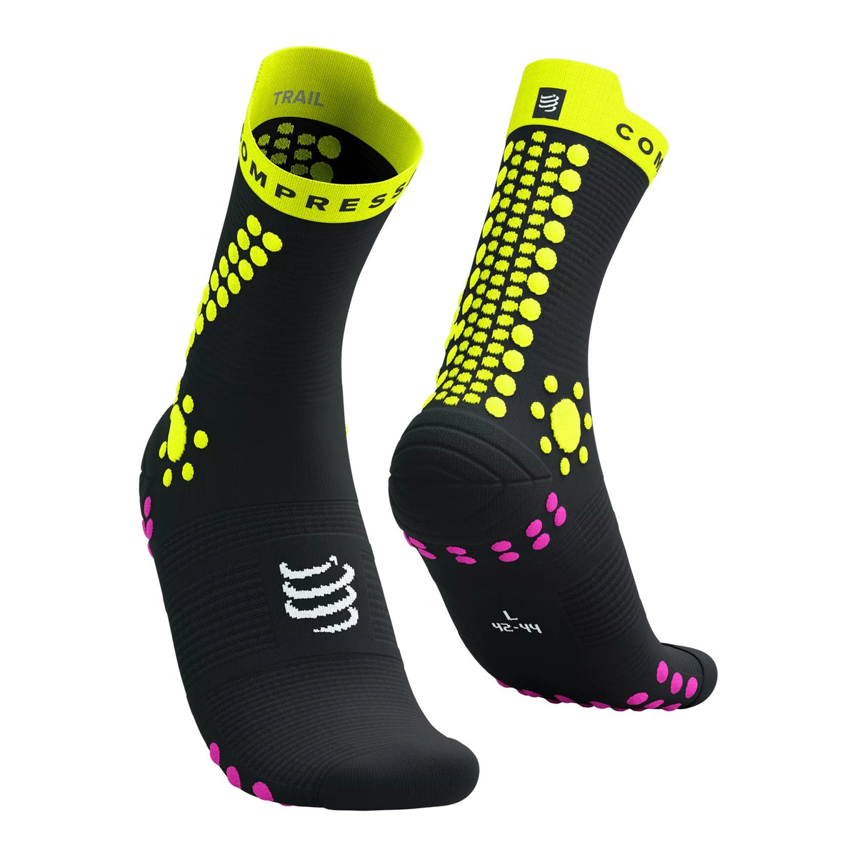 Compressport Pro Racing Socks Trail V4.0 | trrail.com