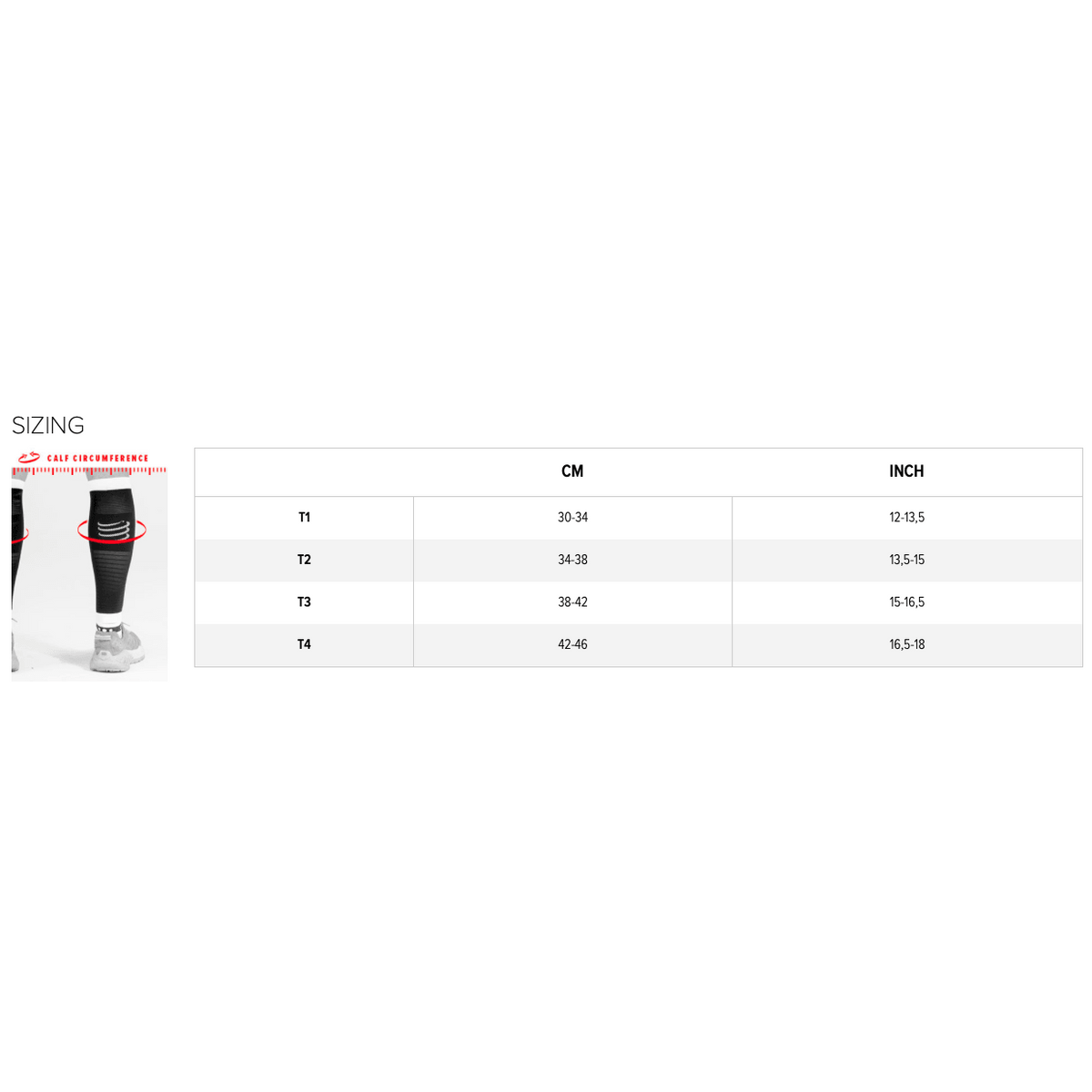 Compressport R2 Oxygen Calf Sleeves | trrail.com