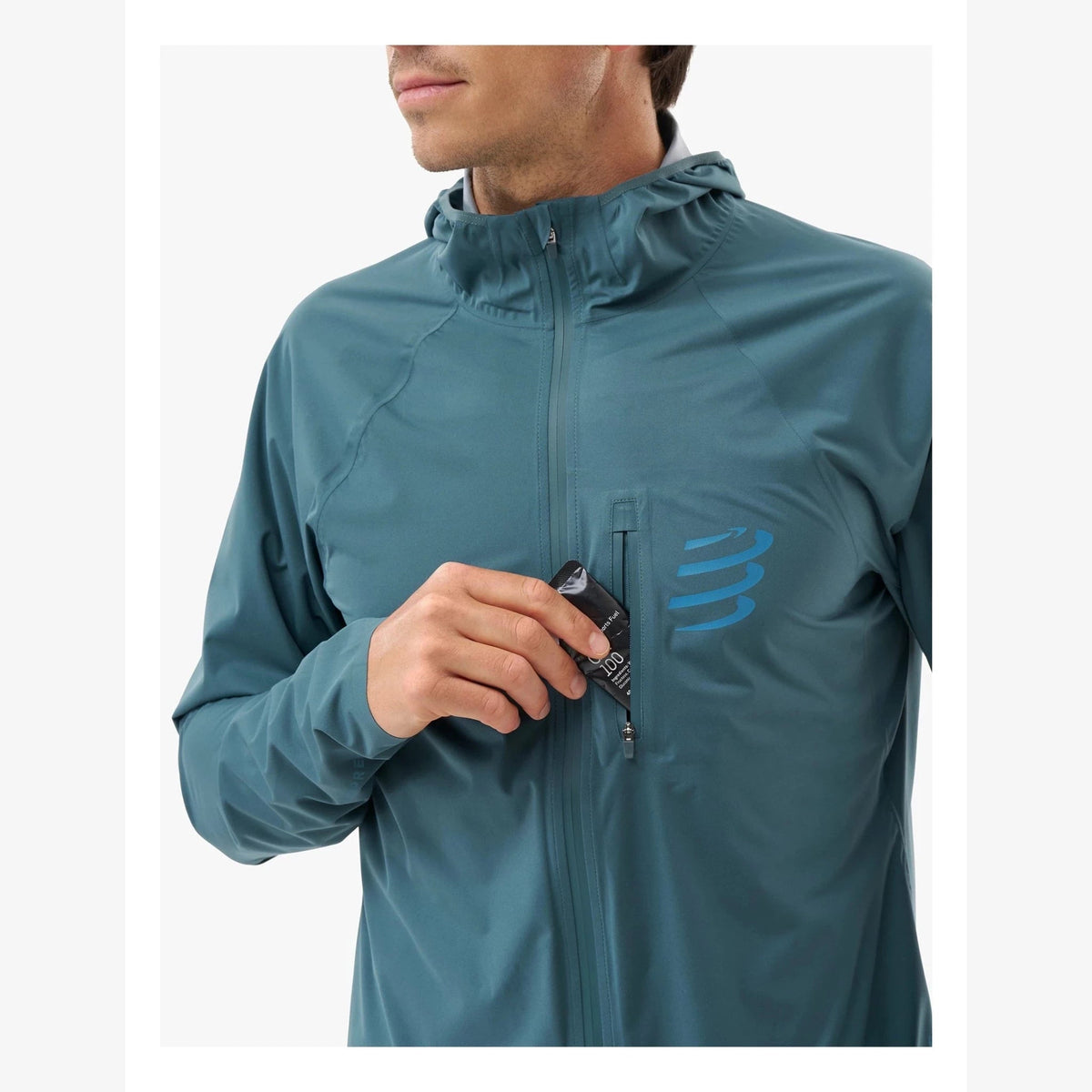 Compressport Tempest Waterproof 2.5-Laags Jacket Heren (20k) | trrail.com