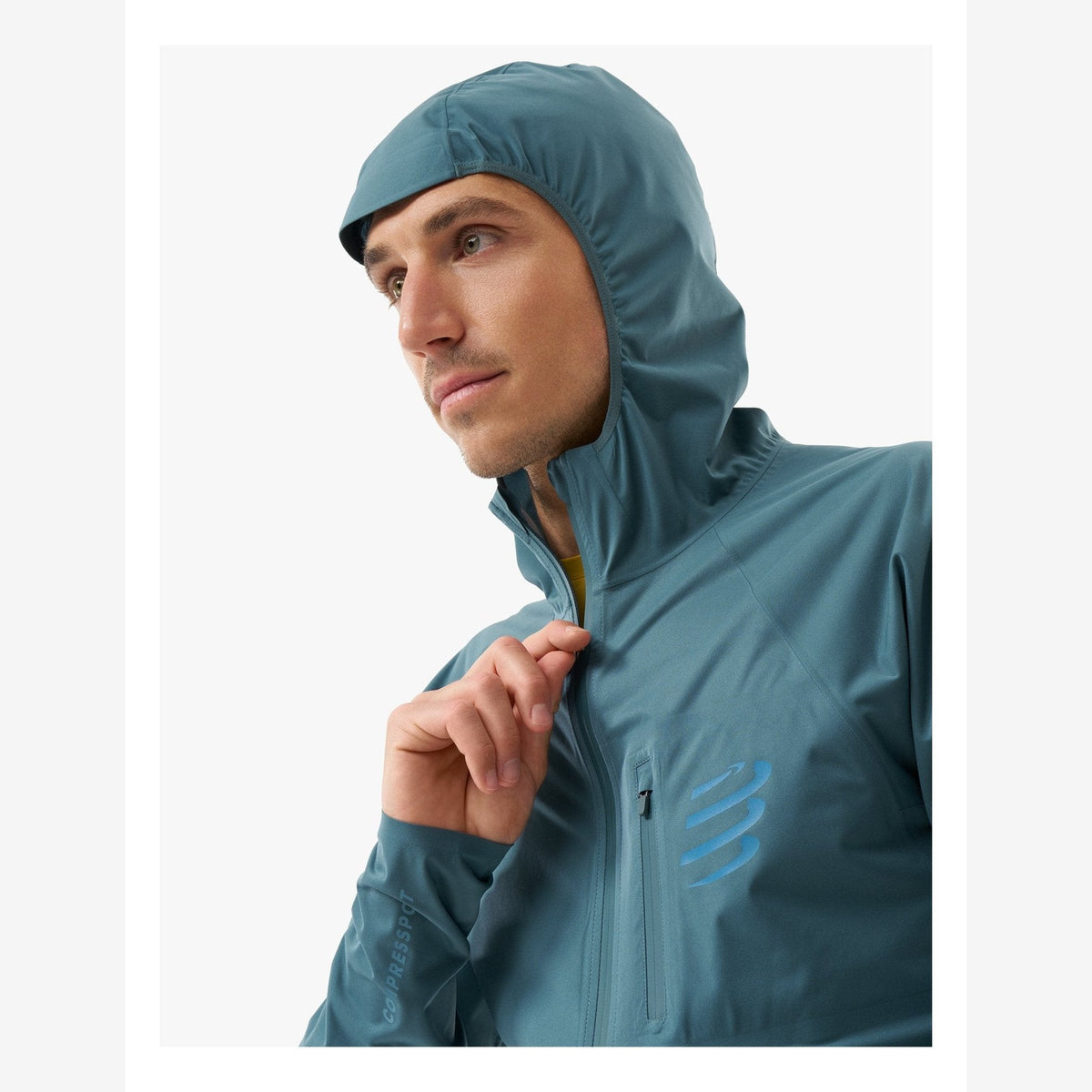 Compressport Tempest Waterproof 2.5-Laags Jacket Heren (20k) | trrail.com