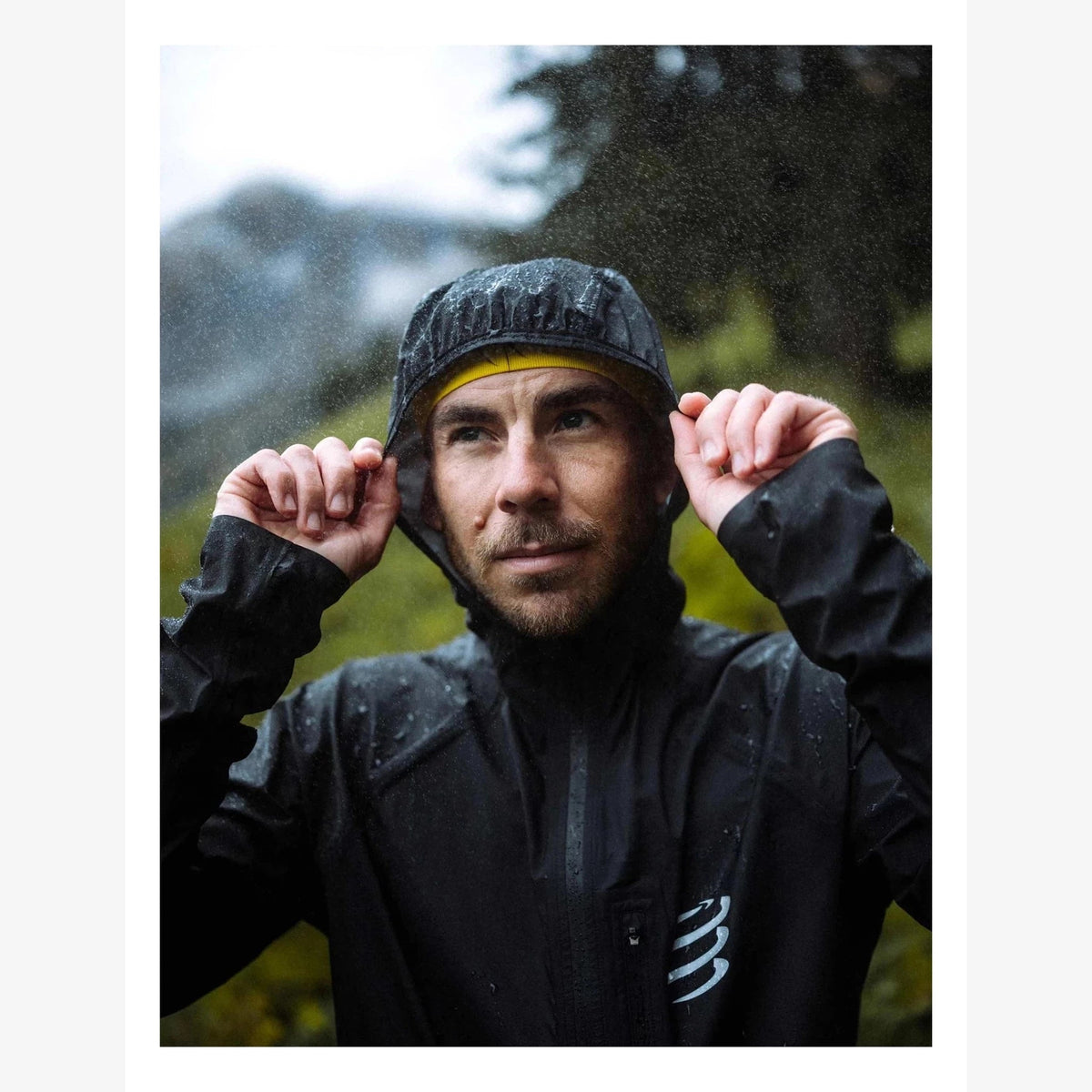 Compressport | Thunderstorm 3-Layer Waterproof Jacket (30k) | trrail.com