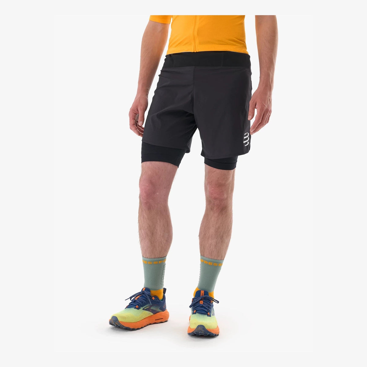 Compressport Trail 2-in-1 Shorts Heren | trrail.com