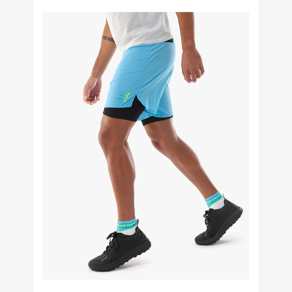 Compressport Trail 2-in-1 Shorts Heren | trrail.com