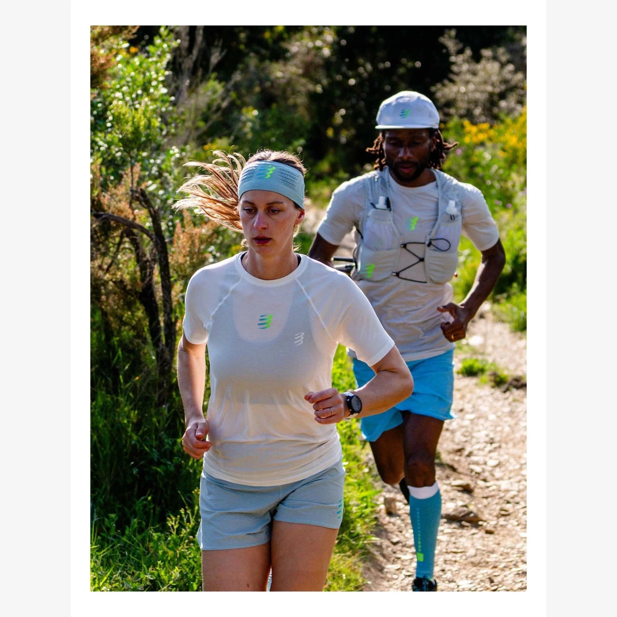 Compressport Training T-Shirt Dames | trrail.com
