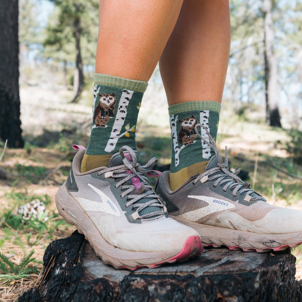 Darn Tough 5001 Critter Club Micro Crew Cushion Dames | trrail.com