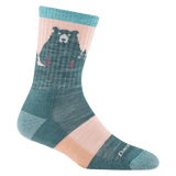 Darn Tough 1970 Bear Town Micro Crew Cushion Dames | trrail.com