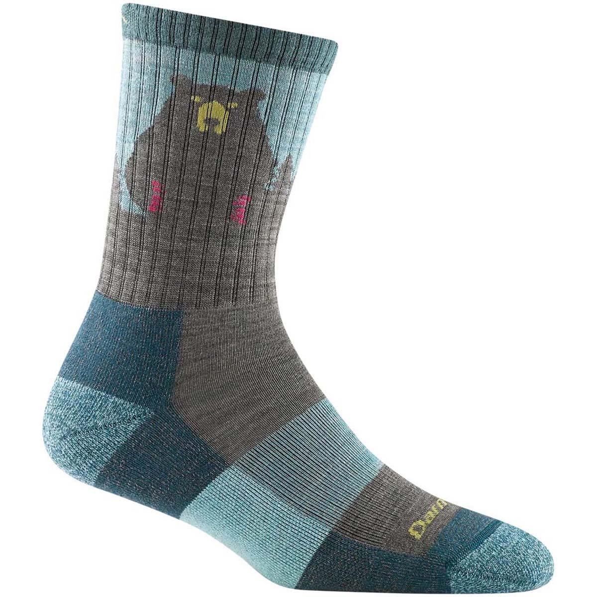 Darn Tough 1970 Bear Town Micro Crew Cushion Dames | trrail.com
