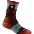 Darn Tough 1970 Bear Town Micro Crew Cushion Dames | trrail.com