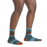 Darn Tough | 5023 Celeste | Micro Crew | Cushion | Dames | trrail.com