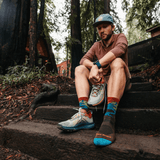 Darn Tough 5020 Chasing Waterfalls Micro Crew Cushion Heren | trrail.com