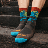 Darn Tough 5020 Chasing Waterfalls Micro Crew Cushion Heren | trrail.com