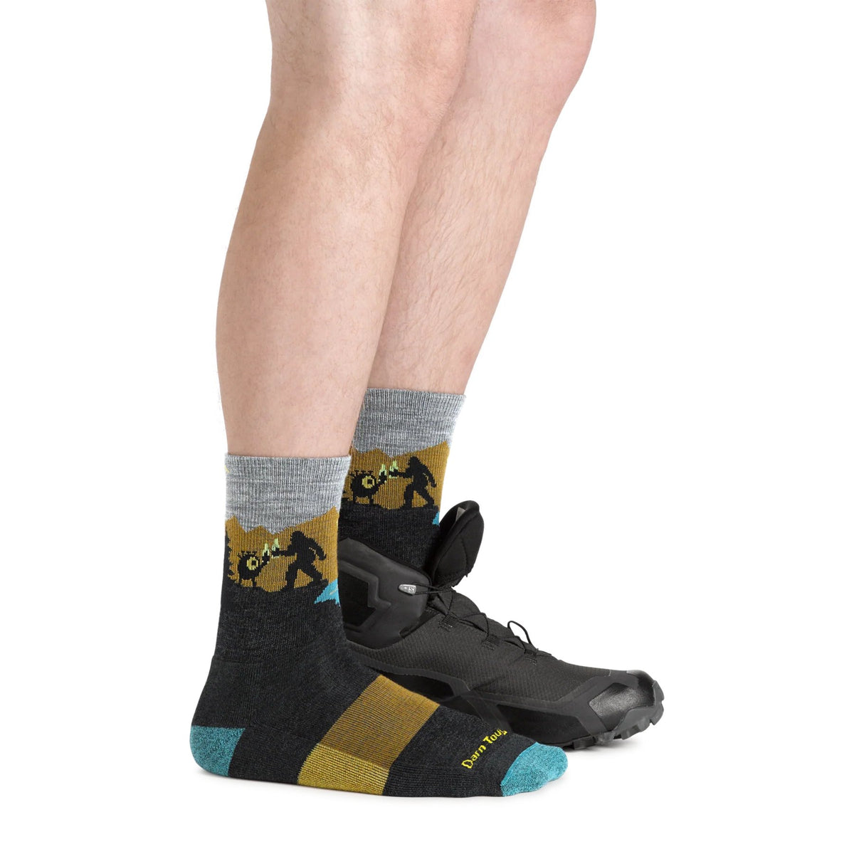 Darn Tough 5014 Close Encounters Micro Crew Cushion Heren | trrail.com