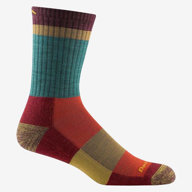 Darn Tough 1924 Heady Stripe Micro Crew Cushion Heren | trrail.com