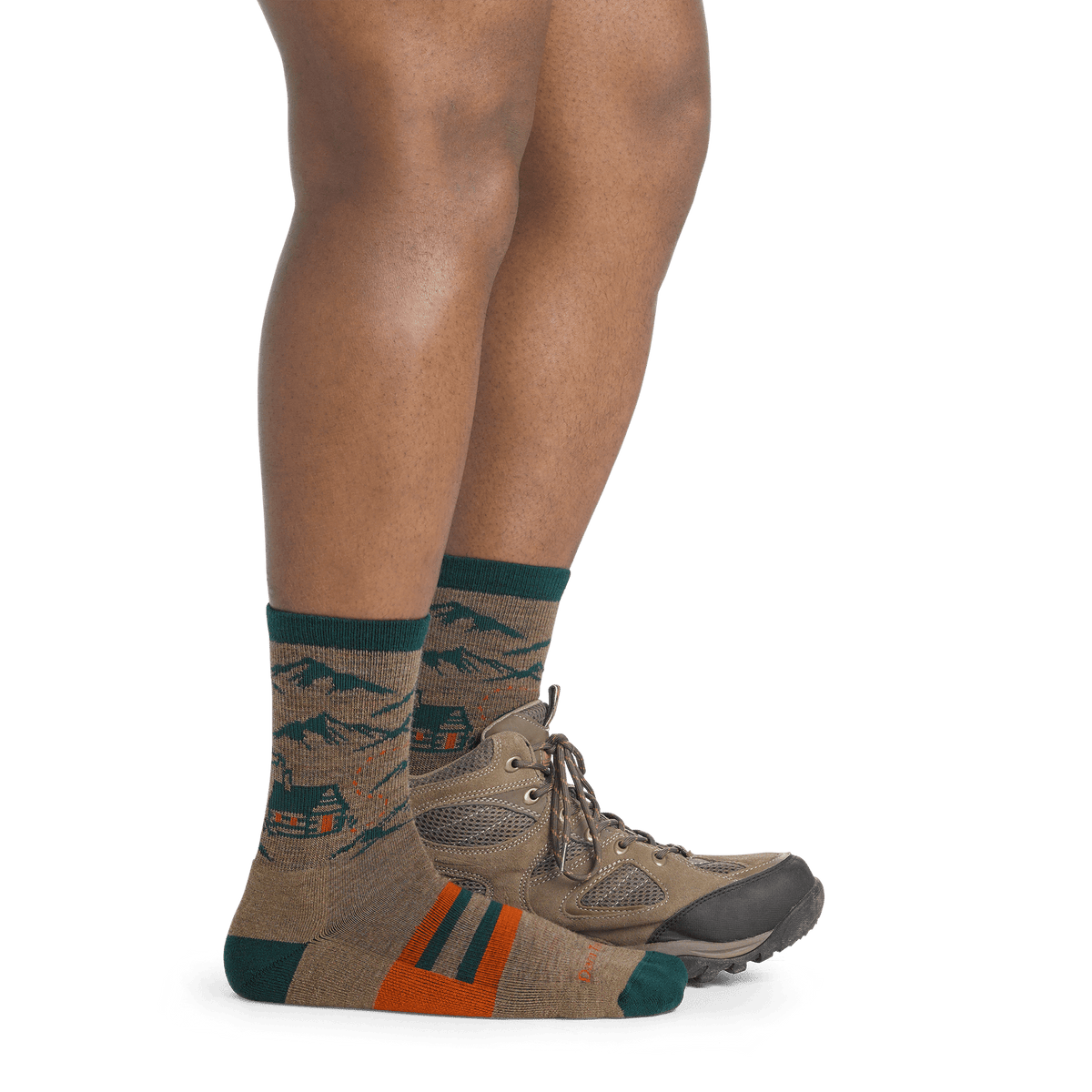 Darn Tough 5021 Hike Hike Hut Micro Crew Cushion Heren | trrail.com