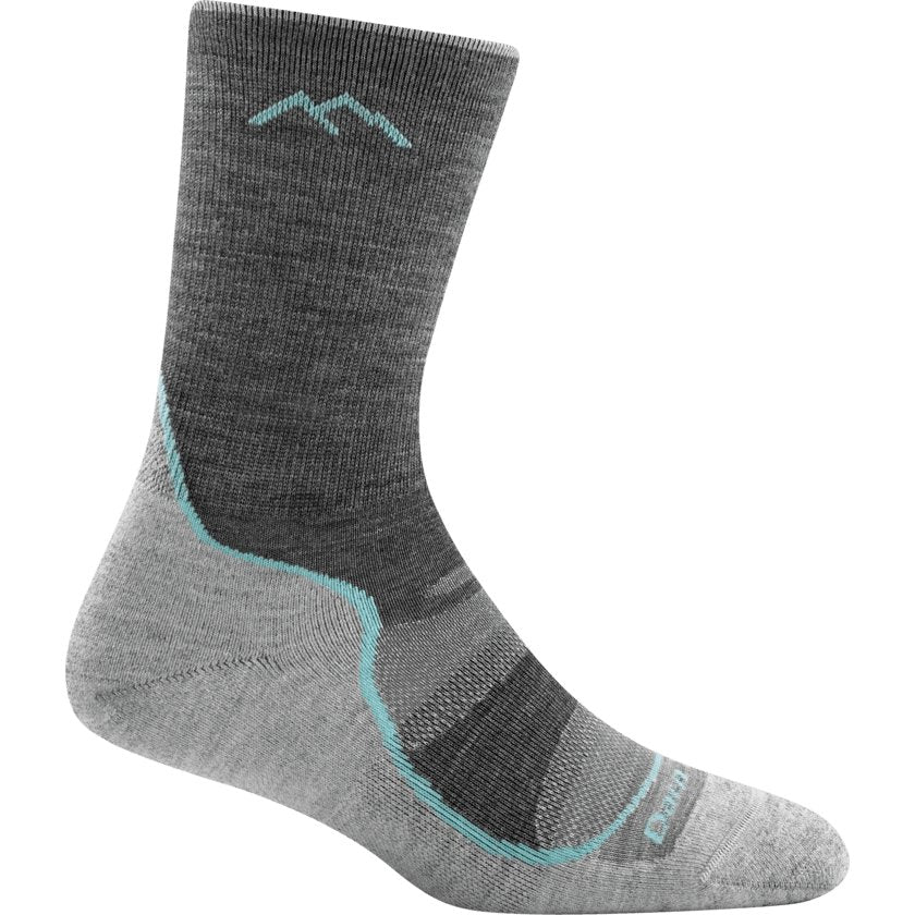 Darn Tough 1967 Light Hiker Micro Crew Cushion Dames | trrail.com