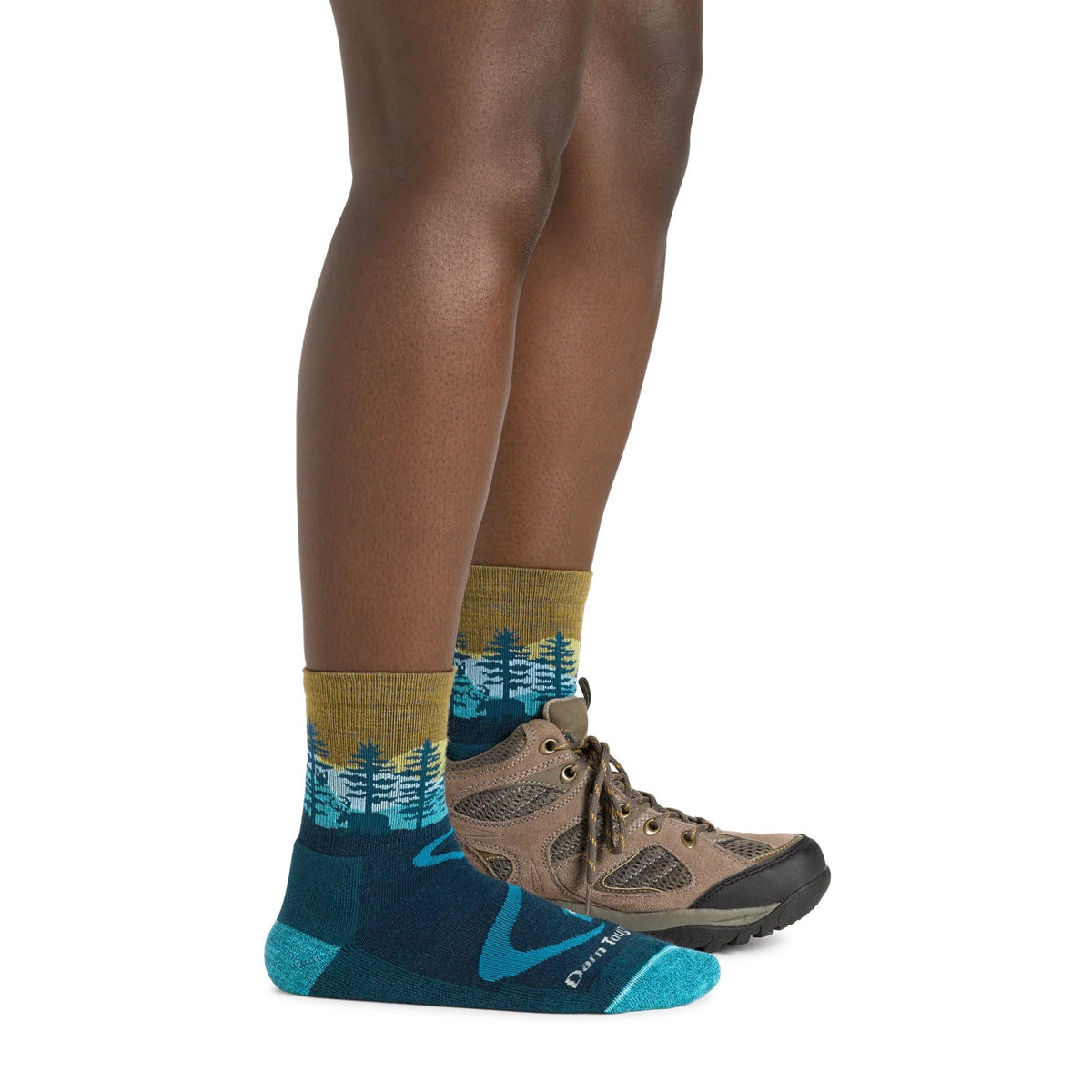 Darn Tough 5013 Northwoods Micro Crew Cushion Dames | trrail.com