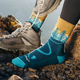 Darn Tough 5013 Northwoods Micro Crew Cushion Dames | trrail.com