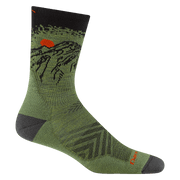 Darn Tough 1066 Vert Micro Crew Cushion Heren | trrail.com