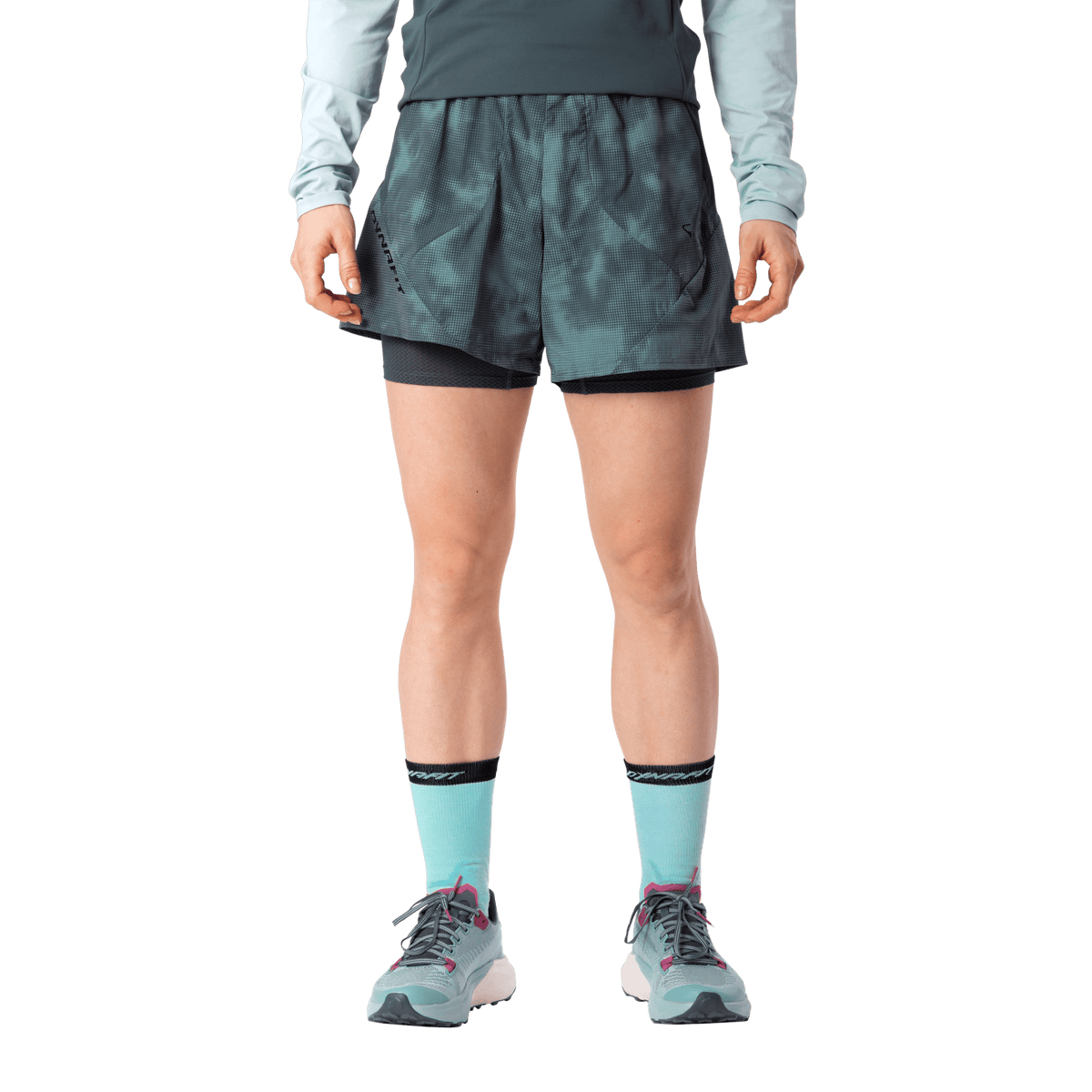 Dynafit Trail Reflective 2in1 Shorts Dames | trrail.com