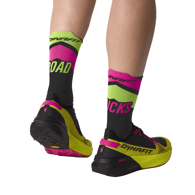 Dynafit | Ultra Crew Socks | Road Sucks | Trailrunsokken | trrail.com
