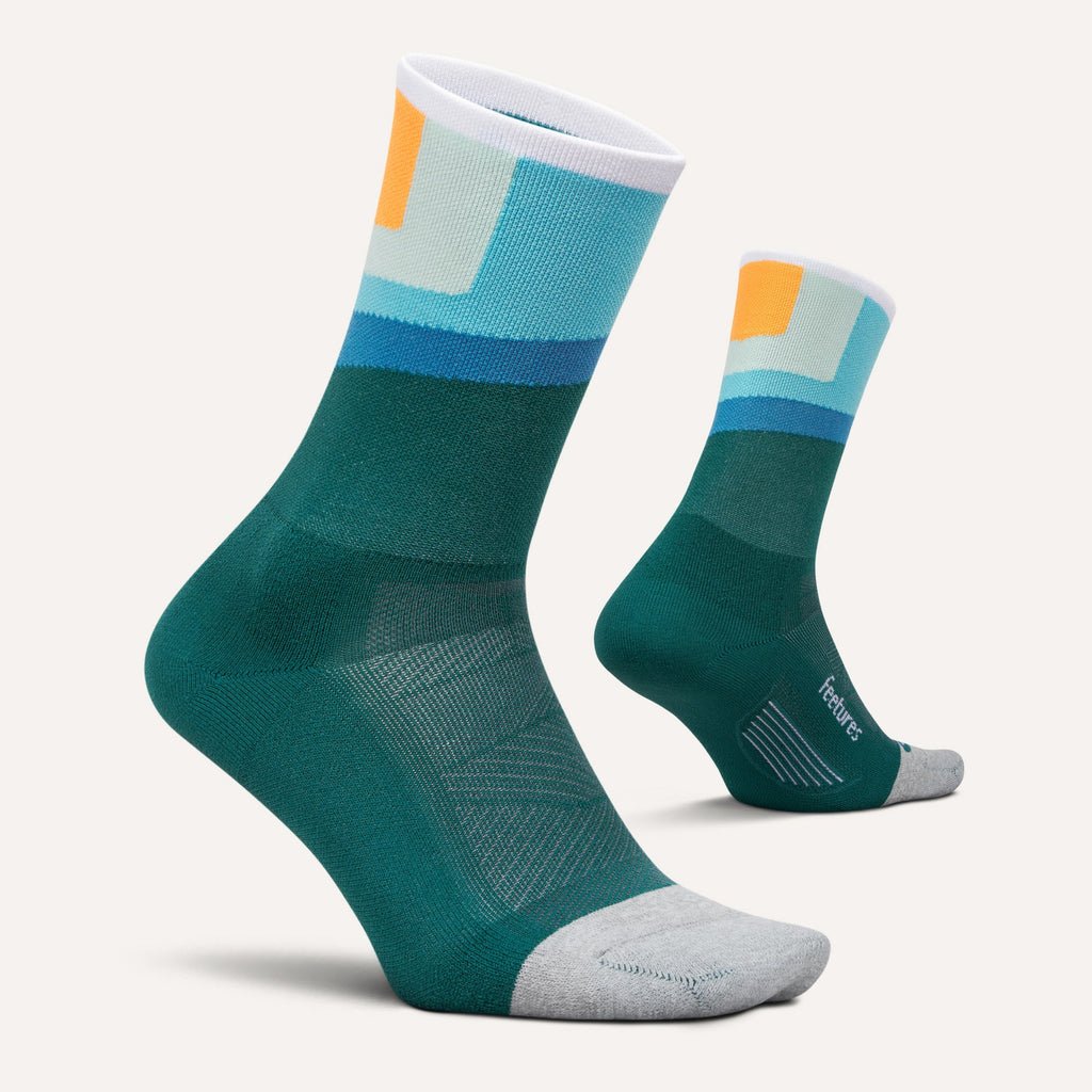 Feetures Elite Light Cushion Mini Crew V2 | trrail.com