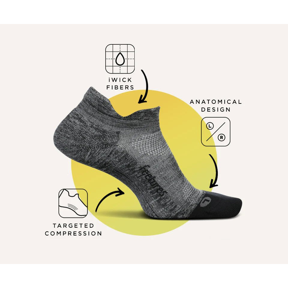 Feetures | Elite | Light Cushion | Quarter V2 | trrail.com