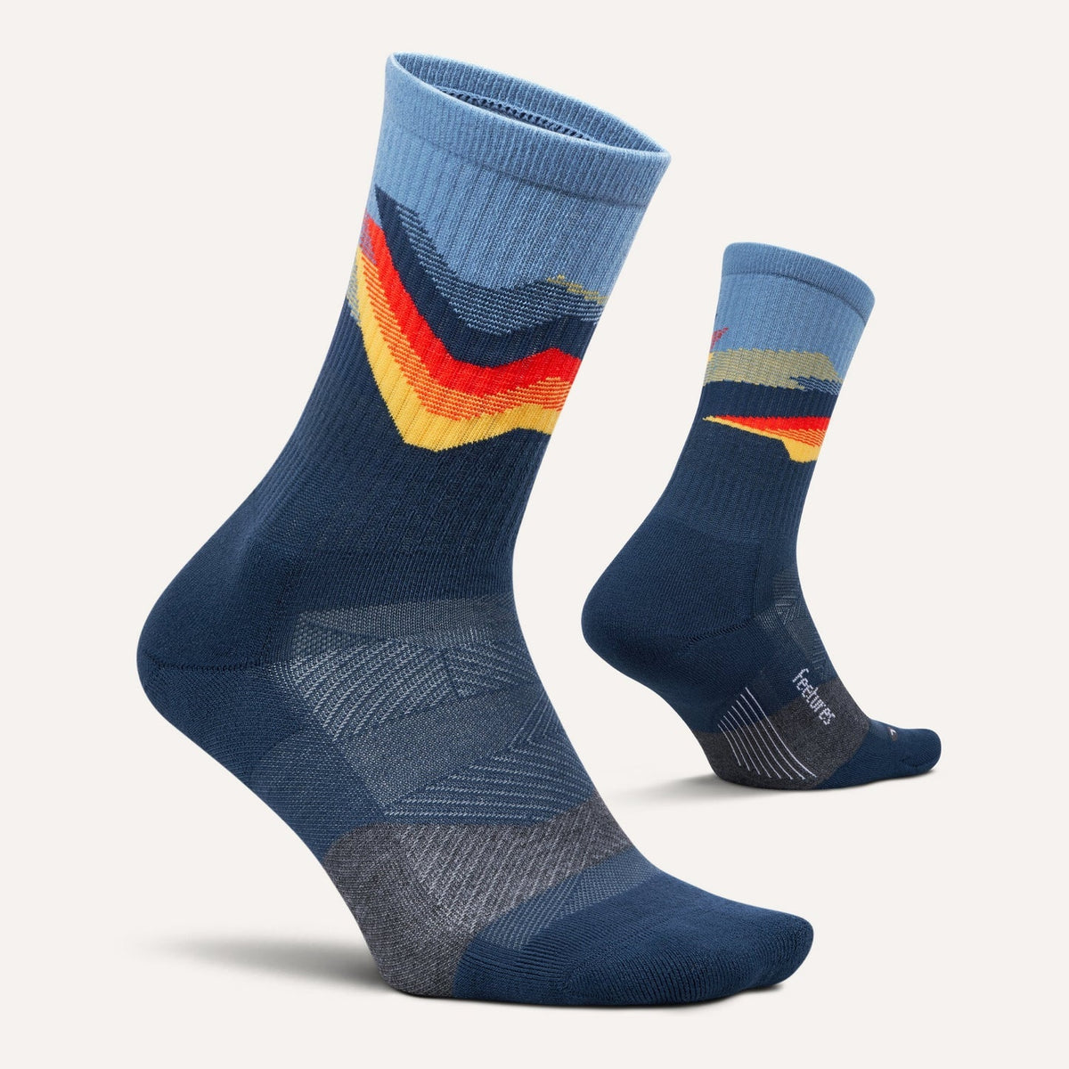 Feetures Trail Max Cushion Mini Crew | trrail.com