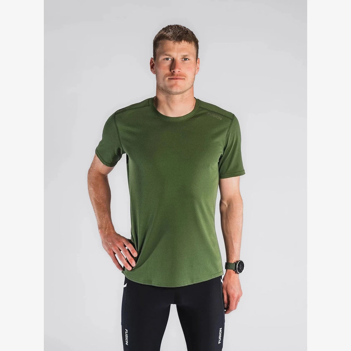 Fusion C3 Run T-Shirt Heren | trrail.com