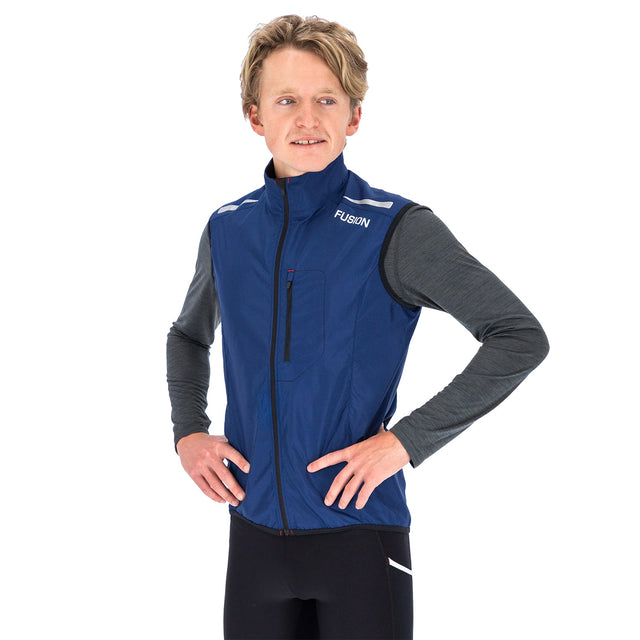 Fusion | S1 Run Vest | Windstopper | Heren | trrail.com