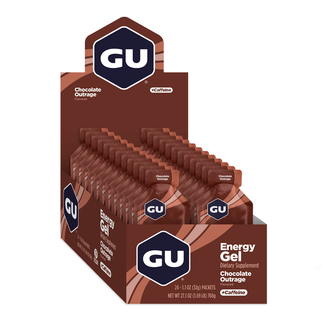 GU Original Energy + Caffeine (23g Carbs) | trrail.com