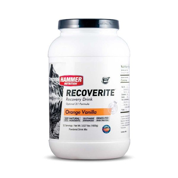 Hammer Nutrition | Recoverite 2.0 | Post-Workout Recovery Drink | 10 Gram Proteïne | trrail.com