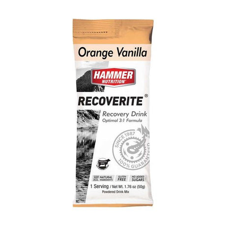 Hammer Nutrition | Recoverite 2.0 | Post-Workout Recovery Drink | 10 Gram Proteïne | trrail.com