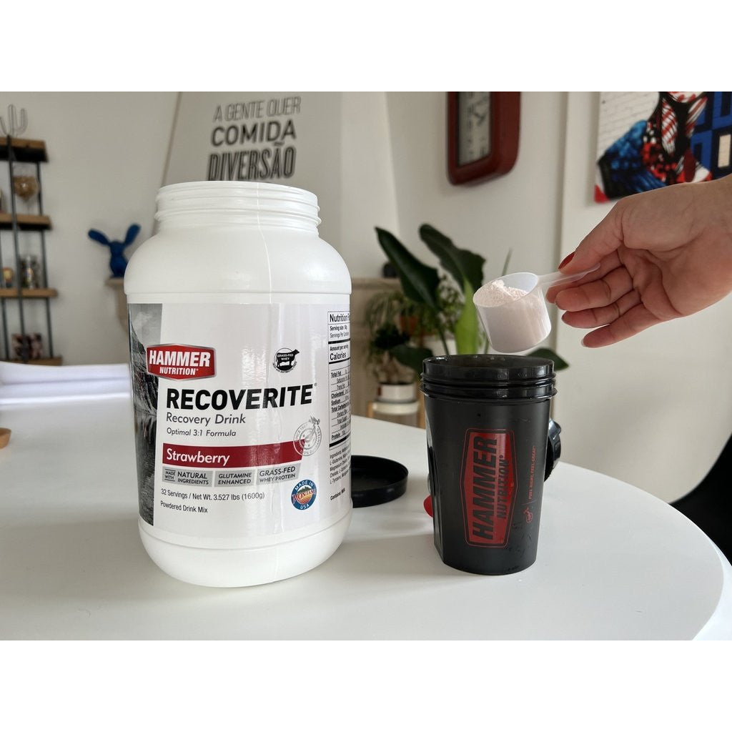Hammer Nutrition | Recoverite 2.0 | Post-Workout Recovery Drink | 10 Gram Proteïne | trrail.com